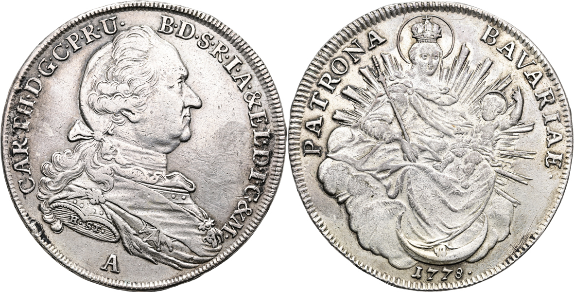 TYSKLAND/GERMANY. Taler 1778