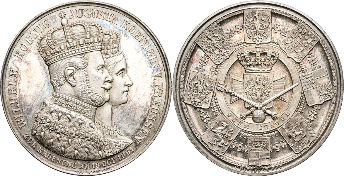 TYSKLAND/GERMANY. Medal 1861