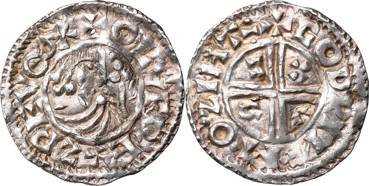 OLOF SKÖTKONUNG (CA 995-1022). SIGTUNA. Penning