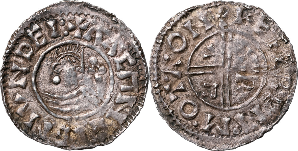 OLOF SKÖTKONUNG (CA 995-1022). SIGTUNA. Penning