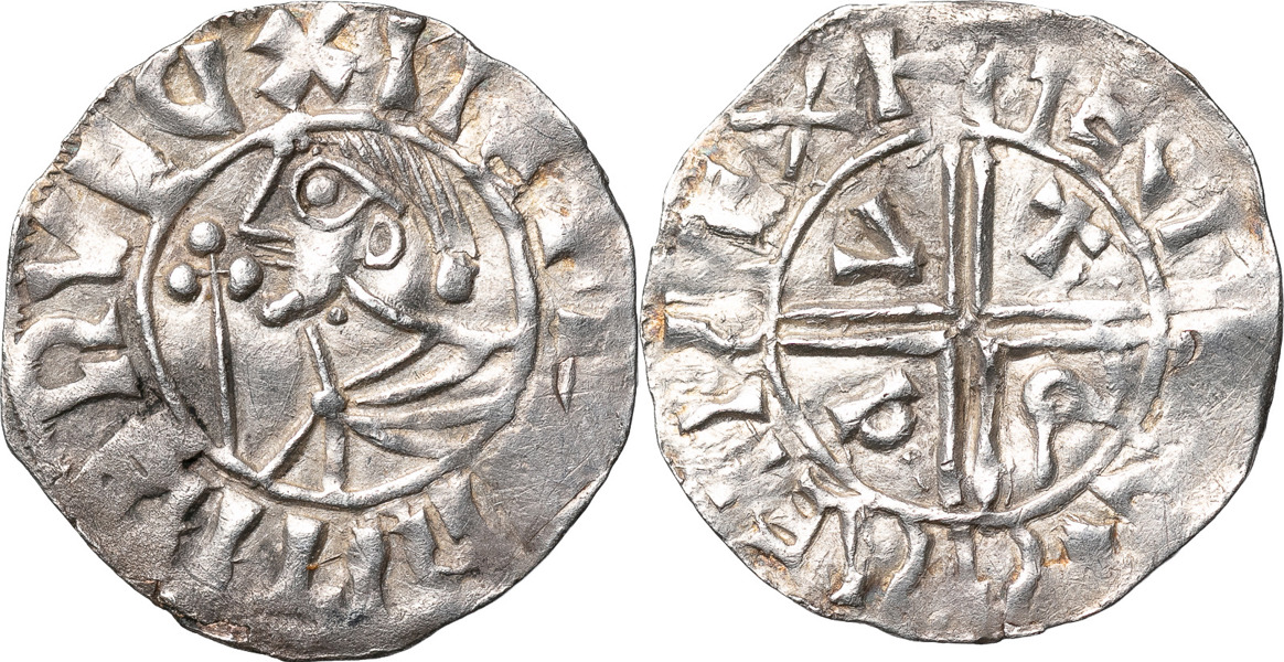 OLOF SKÖTKONUNG (CA 995-1022). SIGTUNA. Penning