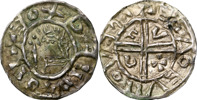 SLAVISKA IMITATIONER. Denar/Penny. Imitation of Æthelred II Crux type