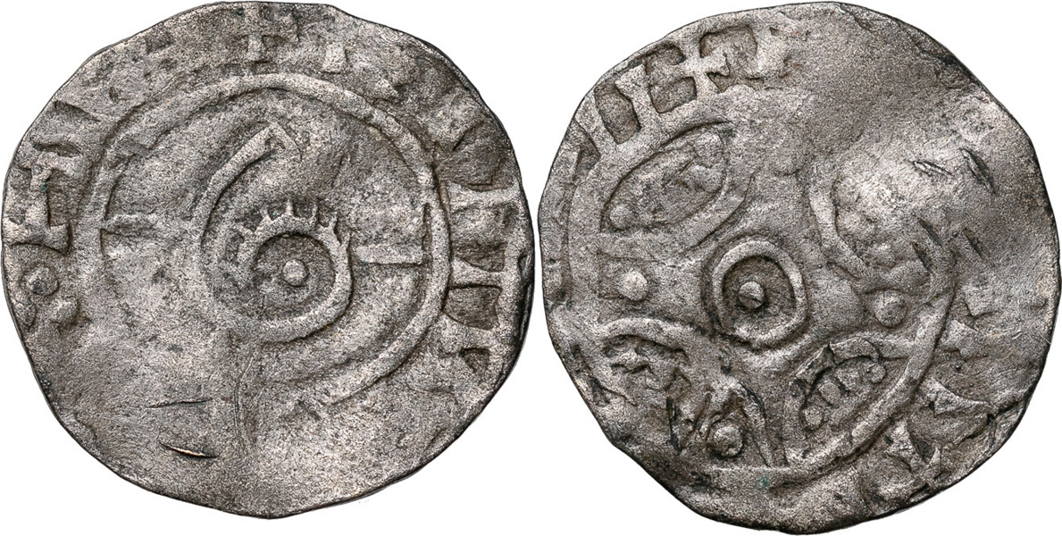 SLAVISKA IMITATIONER. Denar/Penny. Imitation of Danish Serpent type