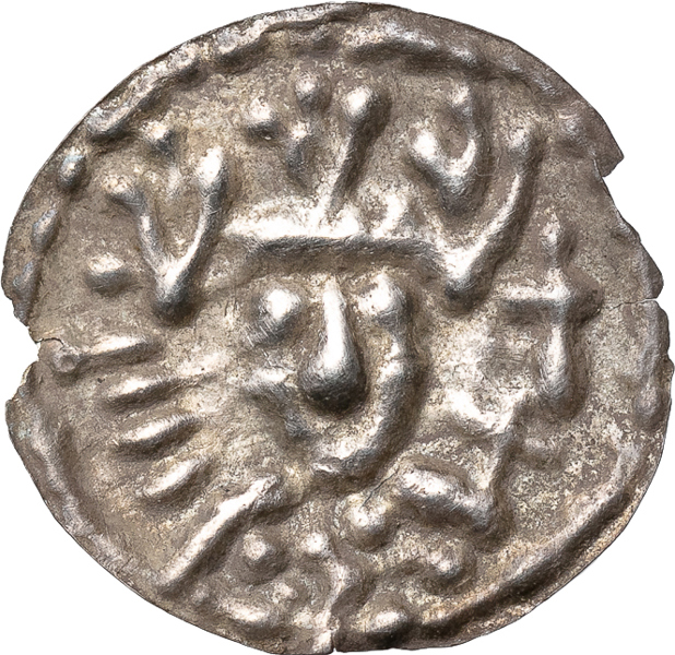 KNUT ERIKSSON (1167-1196). SVEALAND. Sigtuna? Penning