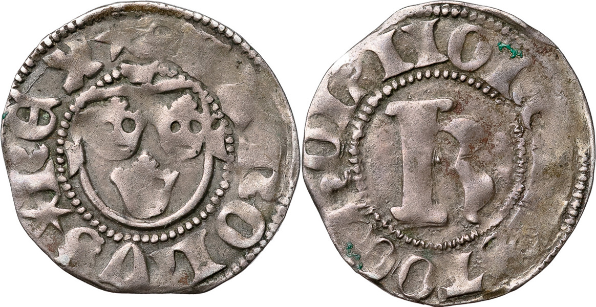 KARL KNUTSSON BONDE (1448-1457, 1464-1465, 1467-1470). STOCKHOLM. Örtug