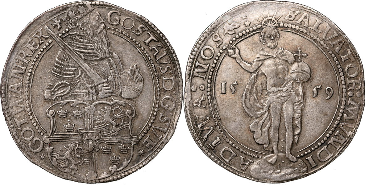 GUSTAV I (1521-1560). STOCKHOLM. Daler 1559