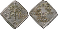 JOHAN III (1568-1592). STOCKHOLM. 4 mark 1571