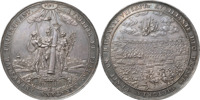 GUSTAV II ADOLF (1611-1632). Segern i slaget vid Breitenfeld 1631. Av S. Dadler