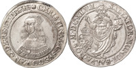 KRISTINA (1632-1654). STOCKHOLM. 1/2 riksdaler 1647