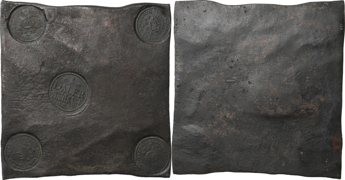 KRISTINA (1632-1654). AVESTA. Daler SM 1650