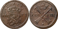 KARL XI (1660-1697). AVESTA. Öre SM 1673