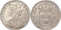 KARL XII (1697-1718). STOCKHOLM. 4 mark 1716