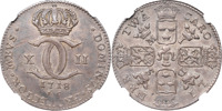 KARL XII (1697-1718). STOCKHOLM. 2 caroliner 1718