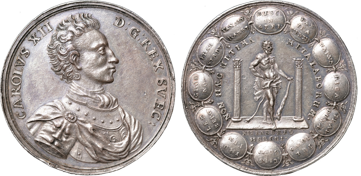 KARL XII (1697-1718). Kungens segrar och ärorika bedrifter åren 1700-1706