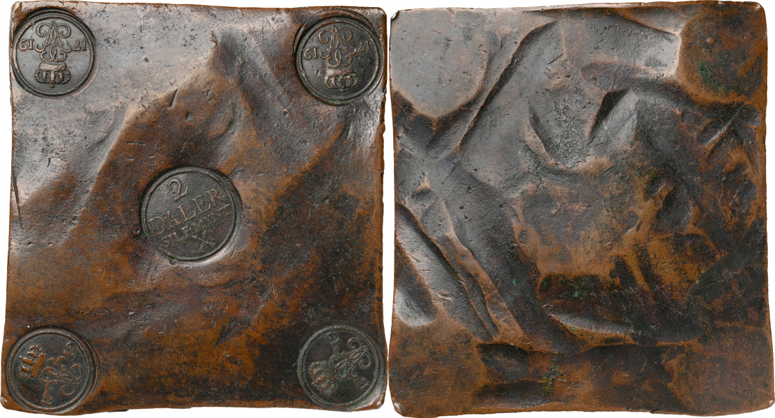 ULRIKA ELEONORA (1718-1720). AVESTA. 2 daler SM 1719