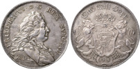 FREDRIK (1720-1751). STOCKHOLM. Riksdaler 1744