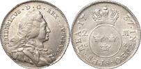 FREDRIK (1720-1751). STOCKHOLM. 2 mark 1737