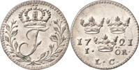 FREDRIK (1720-1751). STOCKHOLM. Öre 1721