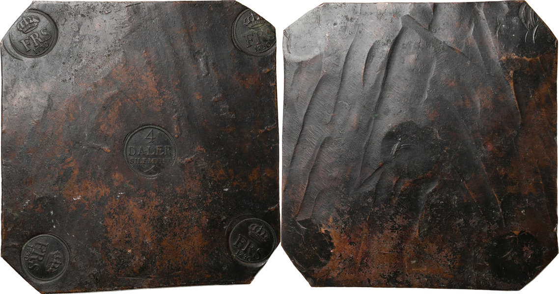 FREDRIK (1720-1751). AVESTA. 4 daler SM 1730