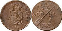FREDRIK (1720-1751). AVESTA. 2 öre SM 1747