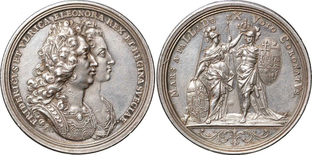 FREDRIK (1720-1751). Kungens kröning 1720