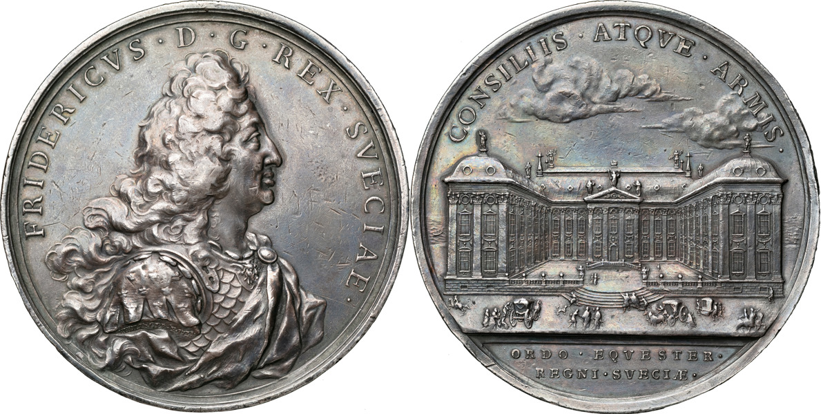 FREDRIK (1720-1751). Svenska Riddarhuset i Stockholm 1731