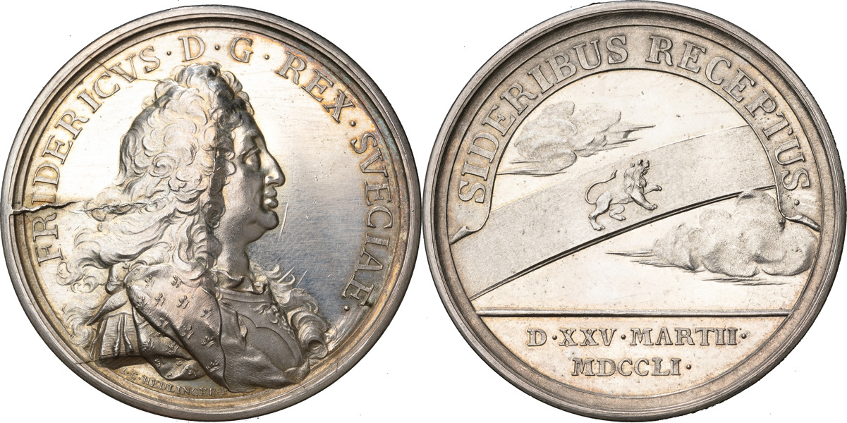 FREDRIK (1720-1751). Kungens död 1751