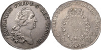 ADOLF FREDRIK (1751-1771). STOCKHOLM. 3 daler SM (riksdaler) 1770