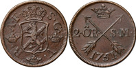 ADOLF FREDRIK (1751-1771). AVESTA. 2 öre SM 1751