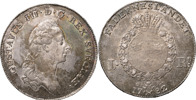 GUSTAV III (1771-1792). STOCKHOLM. Riksdaler 1782