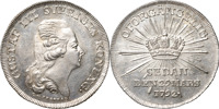 GUSTAV III (1771-1792). STOCKHOLM. 1/3 riksdaler 1792