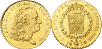 KARL XIII (1809-1818). STOCKHOLM. Dukat 1815