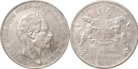 OSKAR I (1844-1859). 4 riksdaler riksmynt 1856