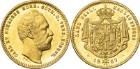 KARL XV (1859-1872). Dukat 1867