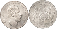 KARL XV (1859-1872). 4 riksdaler riksmynt 1869