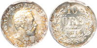 KARL XV (1859-1872). 10 öre 1871