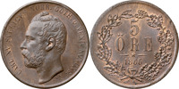 KARL XV (1859-1872). 5 öre 1866