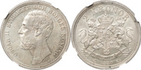 OSKAR II (1872-1907). 2 kronor 1880