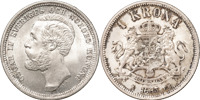 OSKAR II (1872-1907). Krona 1883