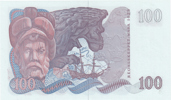 SEDLAR / BANKNOTES. 100 kronor 1965, 1986, 2010