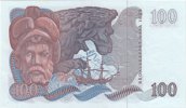 SEDLAR / BANKNOTES. 100 kronor 1972