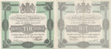 SEDLAR / BANKNOTES. 10 kronor 1878