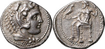 GREKISKA MYNT / GREEK COINS. THE MACEDONIAN KINGDOM. Alexander III (the Great). (336-323 B.C.). AR tetradrachm