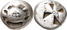 GREKISKA MYNT / GREEK COINS. ATTICA. AIGINA (510-490 B.C.). AR stater