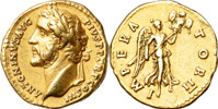 ROMERSKA MYNT / ROMAN COINS - Kejsardömet / Roman Empire. ANTONINUS PIUS (A.D. 138-192). AV aureus