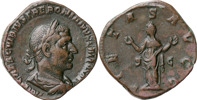 ROMERSKA MYNT / ROMAN COINS - Kejsardömet / Roman Empire. TREBONIANUS GALLUS (A.D. 235-270). AE sestertius