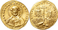BYSANTINSKA MYNT / BYZANTINE COINS. NICEPHORUS II, PHOCAS (A.D. 963-969). AV histamenon nomisma