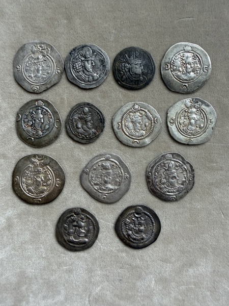 ISLAMISKA MYNT / ISLAMIC COINS. AR drachms