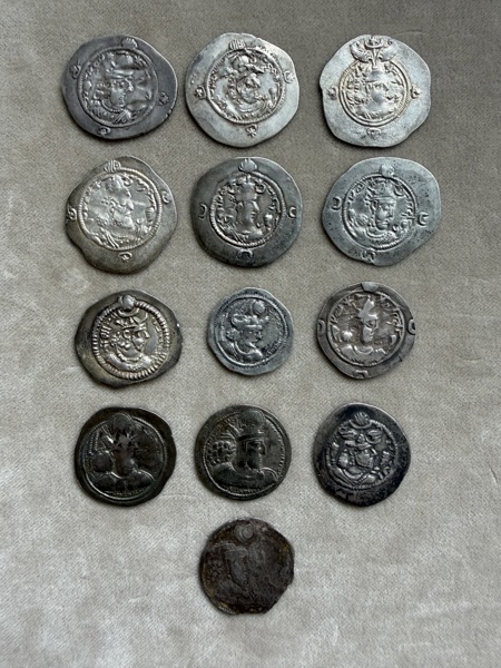 ISLAMISKA MYNT / ISLAMIC COINS. AR drachms