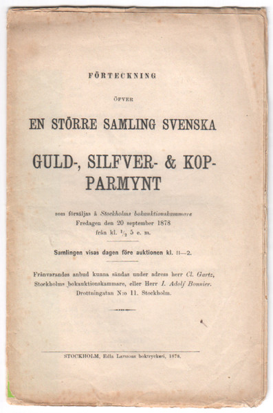 Bokauktionskammaren (Bonnier, 1878)